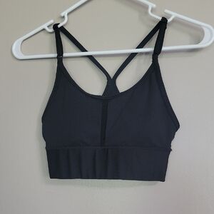 Nike Black Padded Racerback Sports Bra Size XS